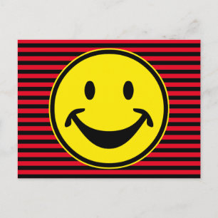 Grappig geel en strepen + je rug. en idee briefkaart