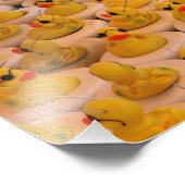 Grappig Geel Rubber Ducks 10x8 Foto Afdruk (Hoek)