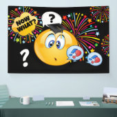 GRAPPIG Gefeliciteerd Afstuderen Spandoek (Beurs)