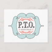 Grappig Gefeliciteerd, gepromoot om tijd uit te st Briefkaart (Voorkant)