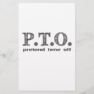 Grappig Gefeliciteerd, gepromoot om tijd uit te st Briefpapier