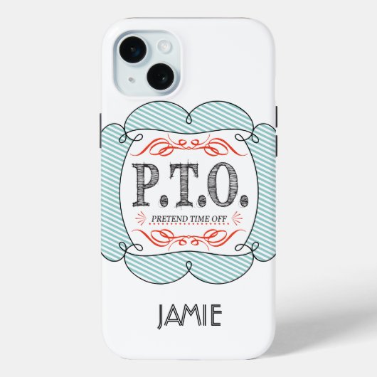 Grappig Gefeliciteerd, gepromoot om tijd uit te st Case-Mate iPhone Case (Achterkant)