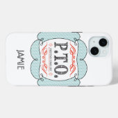 Grappig Gefeliciteerd, gepromoot om tijd uit te st Case-Mate iPhone Case (Achterkant (horizontaal))