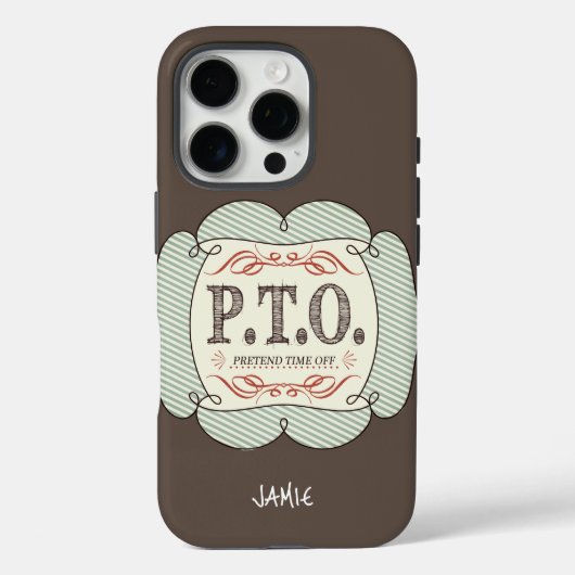 Grappig Gefeliciteerd, gepromoot om tijd uit te st Case-Mate iPhone Case (Achterkant)