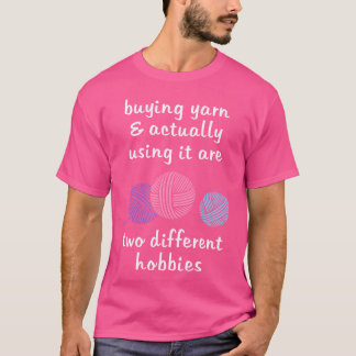 Grappig gehaakt brei-shirt voor vrouwen Verschille T-shirt