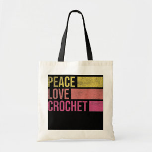 Grappig gehaakt cadeau voor haakster  tote bag