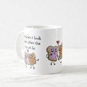 Grappig Geheime Vriend Cadeau Persoonlijk Schattig Koffiemok (Voorkant links)