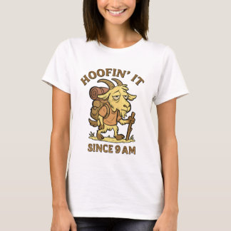 Grappig Geiten Dans Shirt – Hoeven sinds 9 uur 's