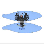 Grappig gekke cartoon-illustratie basketbal (Panelen)