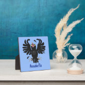 Grappig gekke cartoon-illustratie fotoplaat (Insitu)