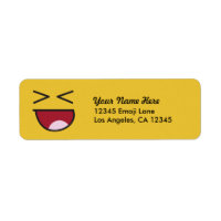 Grappig gekruiste ogen lachen Emoji