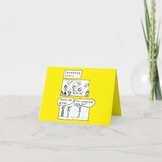 Grappig Gelach Clinic Therapy Birthday Card Feestdagen Kaart