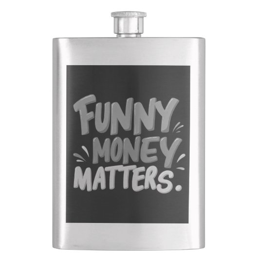 Grappig geld doet ertoe flacon (Voorkant)