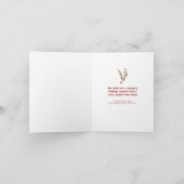 Grappig GELOOF Kerstfoto Feestdagen Kaart (Binnen)