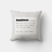 Grappig Geluk Definitie Kussen (Voorkant)