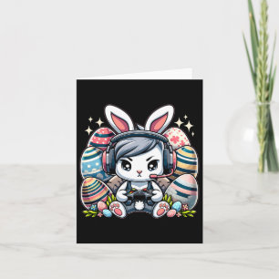 Grappig Gelukkige Paasdag Bunny Egg Boys Meisjes K Kaart