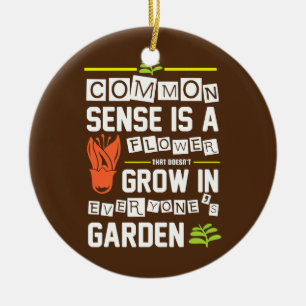 Grappig gemeenschappelijk gevoel is een ventilator keramisch ornament