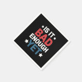 Grappig genoeg is het slecht genoeg, maar patriott servet (Hoek)