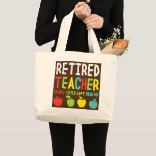 Grappig genoeg om leraar in ruste te zetten Elk ki Grote Tote Bag