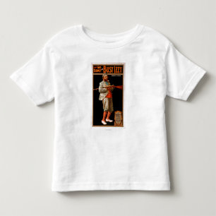 Grappig Geo. Sidney as Busy Izzy Theater Poster Kinder Shirts