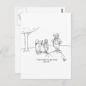 Grappig George Washington Cherry Tree Gift! Briefkaart (Voorkant / Achterkant)