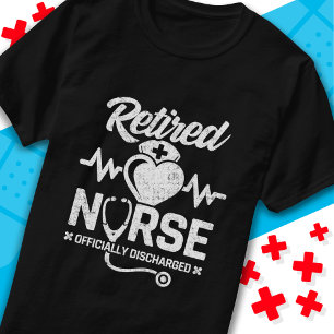 Grappig Gepensioneerd Verpleegster Joke Verpleegku T-shirt
