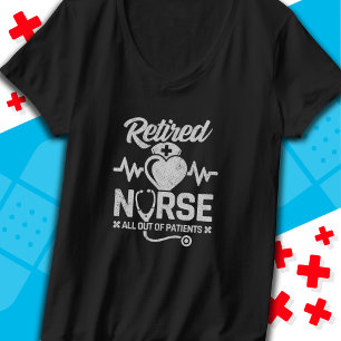 Grappig Gepensioneerd Verpleegster Joke Verpleegku T-shirt