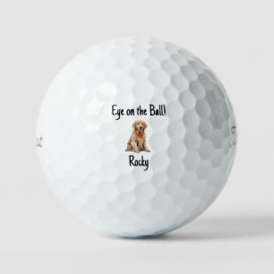 Grappig Gepersonaliseerd Huisdier Afbeelding Title Golfballen