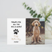 Grappig Gepersonaliseerd Huisdier Foto Hond Mam mo (Staand voorkant)