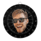 Grappig gepersonaliseerd Mannen Dartbord (Voorkant)