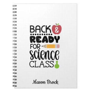 Grappig gepersonaliseerd schoolcadeau notitieboek