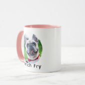 Grappig Gepersonaliseerde Custom Pet Photo Hondenl Mok (Voorkant links)