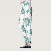 Grappig gepersonaliseerde leggings florale stijlen (Links)
