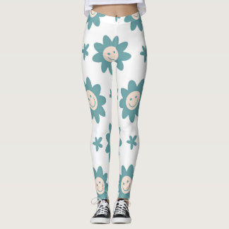 Grappig gepersonaliseerde leggings florale stijlen