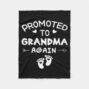 Grappig gepromoveerd tot oma binnenkort oma worden fleece deken