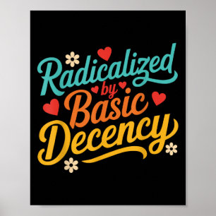 Grappig geradicaliseerd door basaal fatsoenlijk ci poster