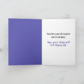 Grappig gerimpeld kat-botox is essentieel kaart (Binnen)