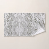 Grappig gerimpeld papier bad handdoek (Handdoek)