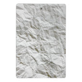 Grappig gerimpeld papier mini klembord (Achterkant)