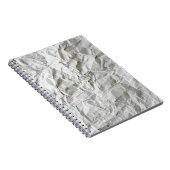 Grappig gerimpeld papier notitieboek (Rechterzijde)
