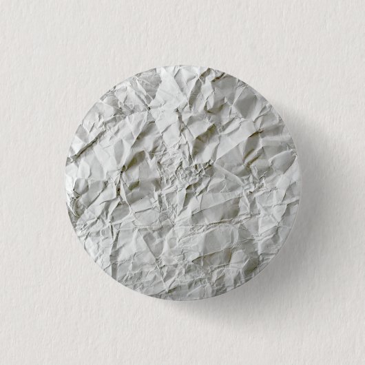 Grappig gerimpeld papier ronde button 3,2 cm (Voorkant)