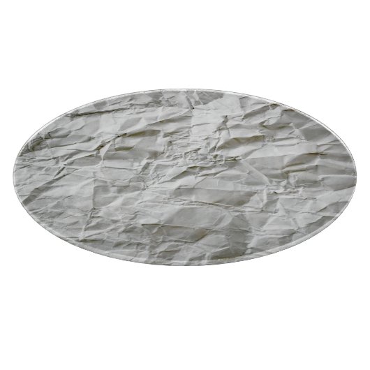 Grappig gerimpeld papier snijplank (Hoek)