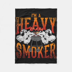 Grappig Gerookt Vlees Lover BBQ Chef Grillmaster G Fleece Deken