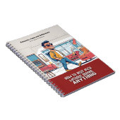 Grappig geschenk - Notitieboek, doet alsof het een Notitieboek (Rechterzijde)