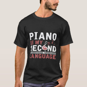Grappig Geschenk voor Gitarist Piano Is Mijn Tweed T-shirt