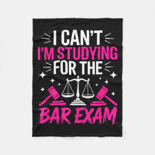 Grappig Geschenk voor Rechtenstudent - Kan niet St Fleece Deken