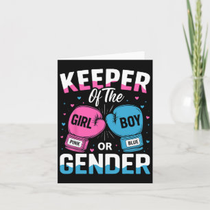 Grappig Geslacht Onthullen Party Keeper van Gender Kaart