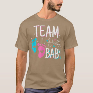 Grappig geslacht onthult team gezonde baby party s t-shirt