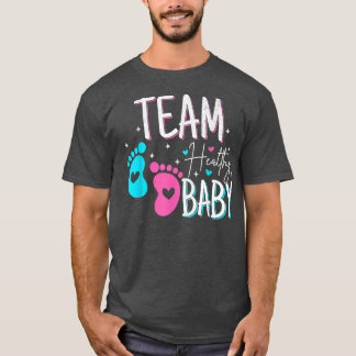 Grappig geslacht onthult team gezonde baby party s t-shirt