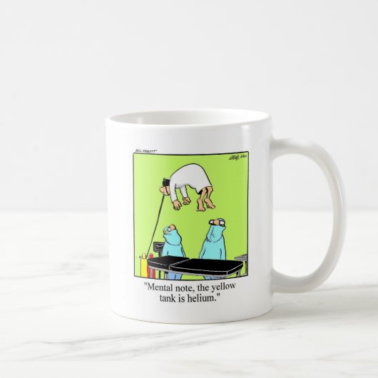 Grappig Get Well Humor Coffee Mok (Rechts)